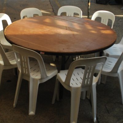 5ft Round Table Hire in Northern Beaches