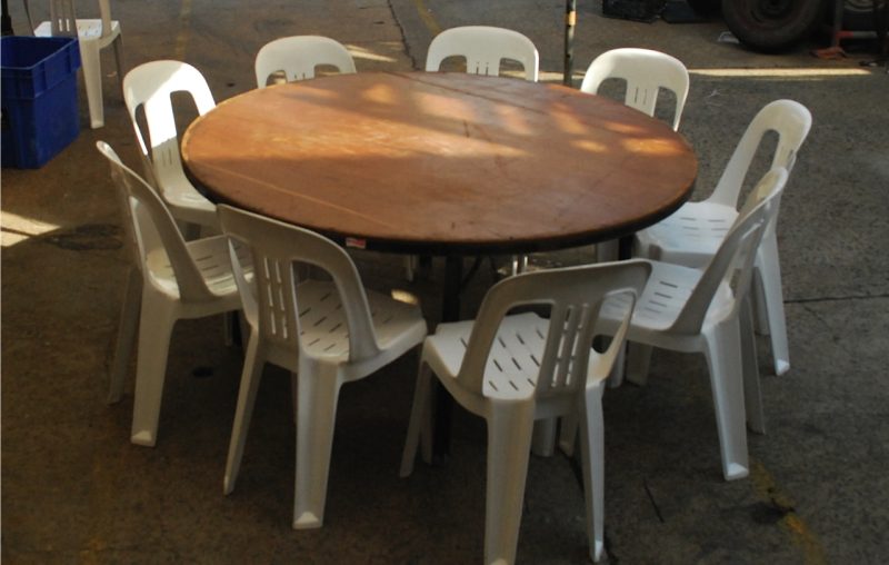 5ft Round Table Hire in Northern Beaches