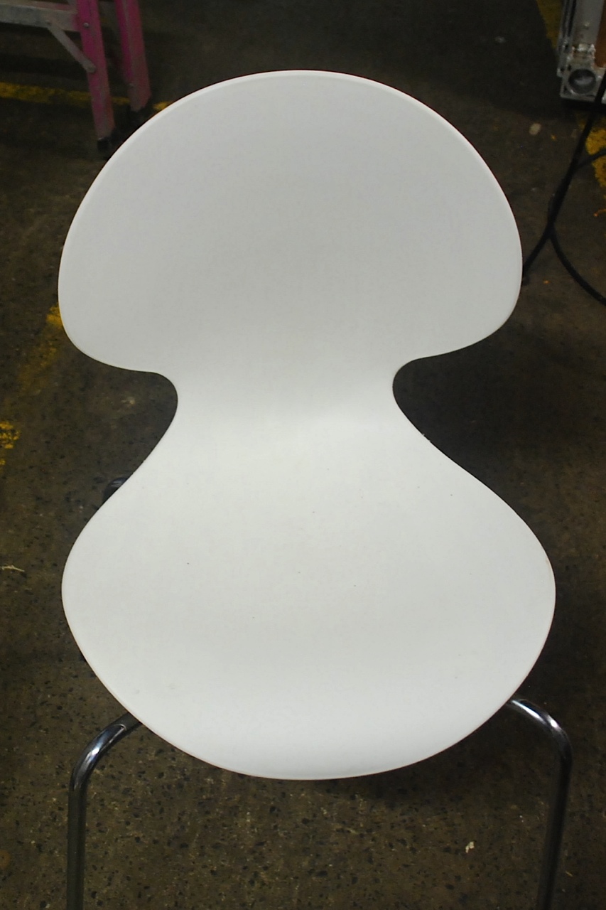 White Conference Chair Hire in Northern Beaches